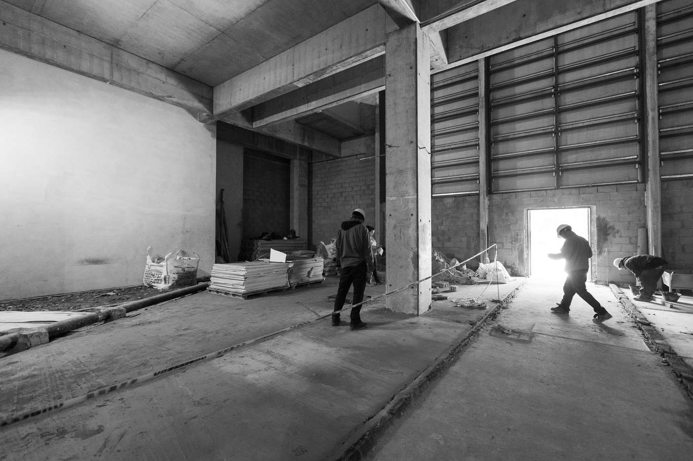 Obra comercial SAMAC en construcción
