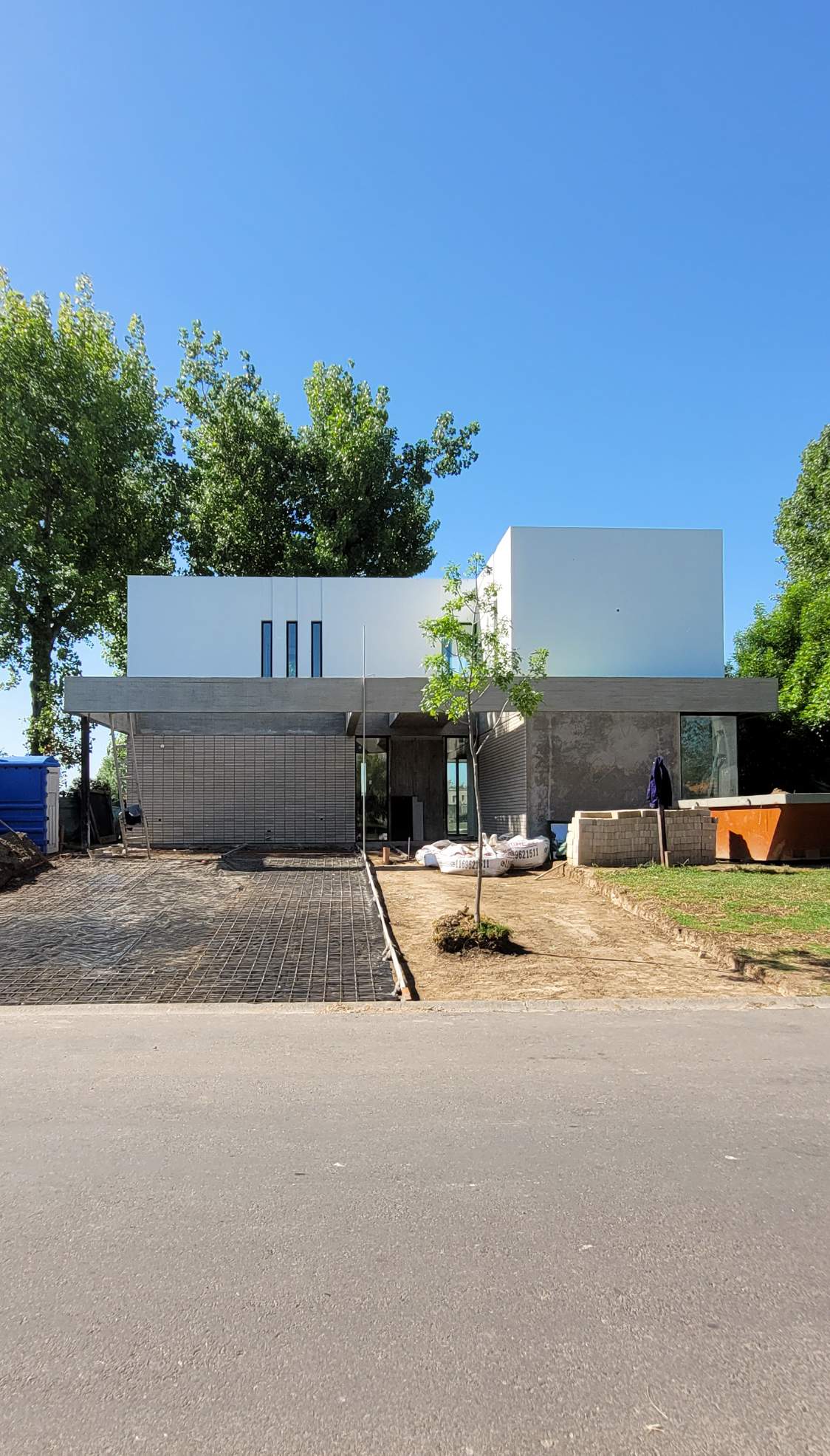 Casa SAMAC en construcción
