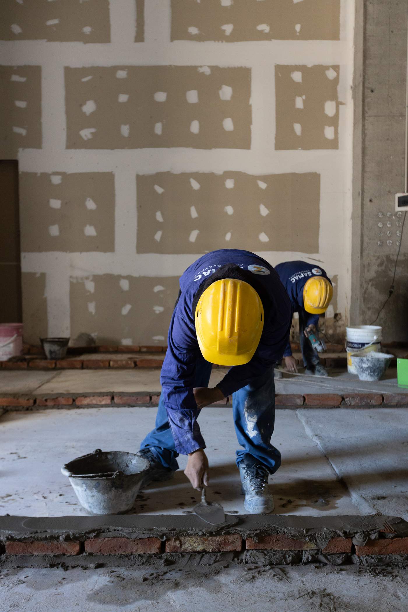 Obra comercial SAMAC en construcción