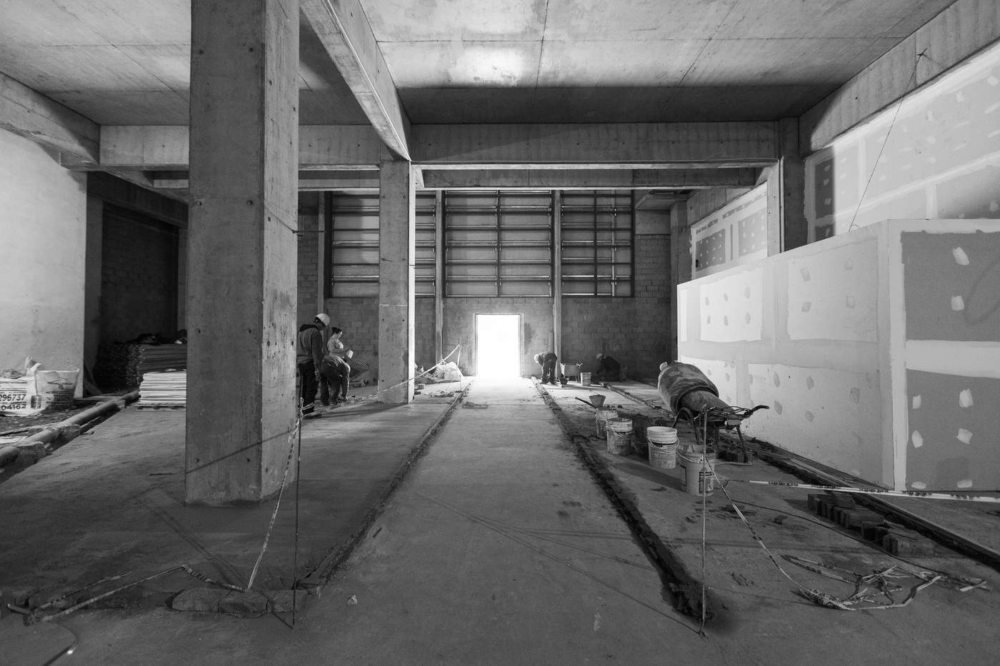 Obra comercial SAMAC en construcción