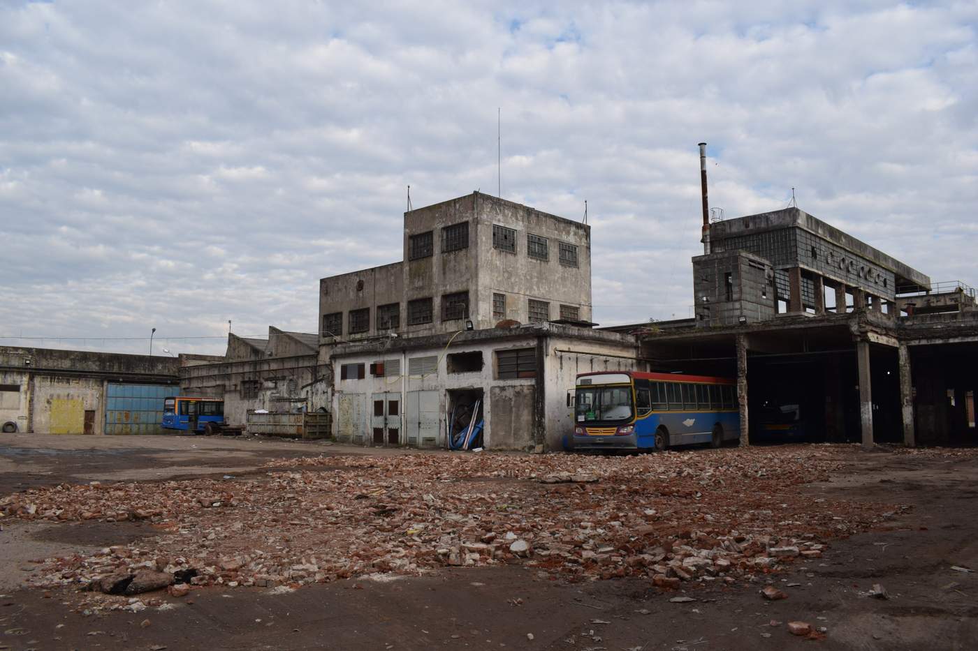 Galpón industrial en obra SAMAC